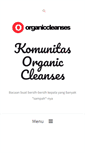 Mobile Screenshot of organiccleanses.net
